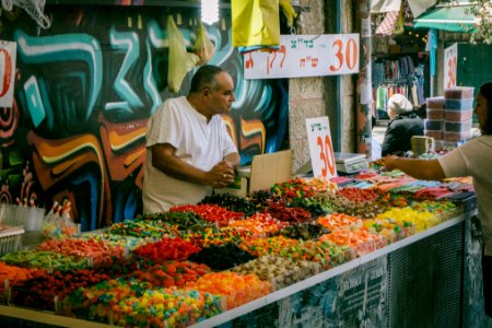 Jerusalem, Israel, Mahane yehuda market