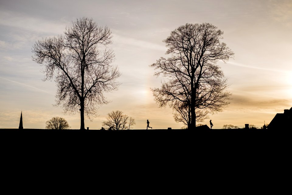 Copenhagen, Denmark, Silhouette