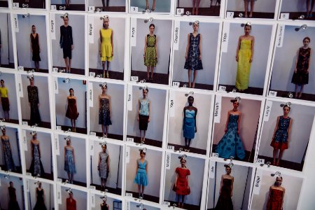 Fashion, Gown, Polaroids photo