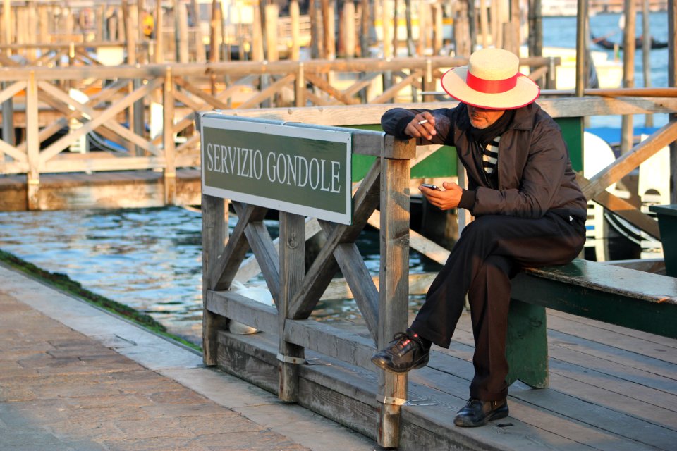 Italy, Venice, Gondole
