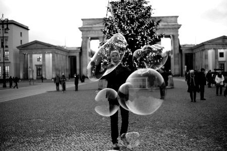 Berlin, Germany, Christmas light photo