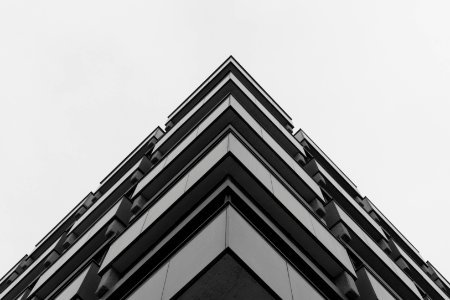 grey concrete building photo