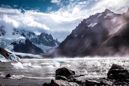 El chaltn, Argentina, Scape