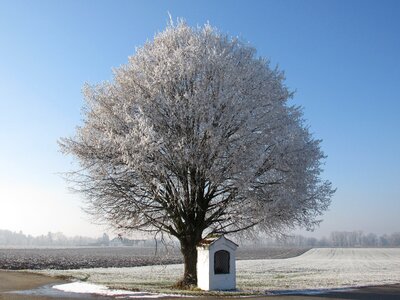 Morning sun chapel bavaria