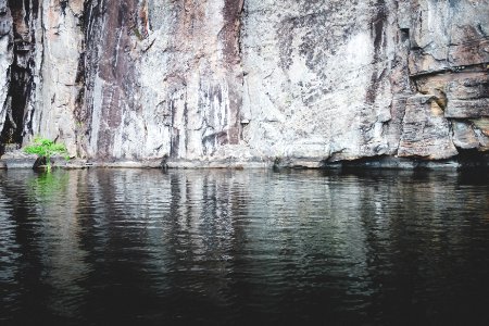 Canada, Rock lake, Cliffs