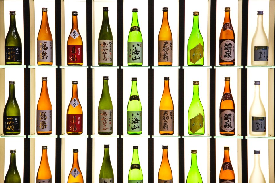 Japanese culture, Pattern, Bottles