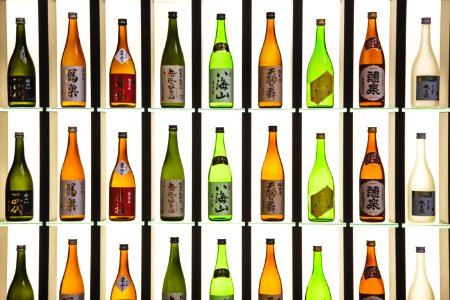 Japanese culture, Pattern, Bottles