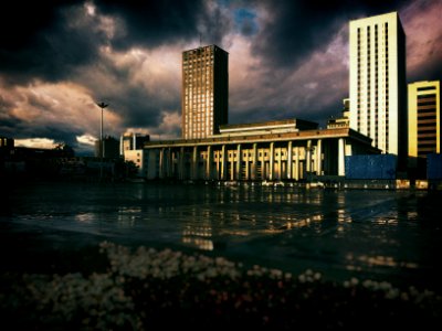 Old, Building, Sunset photo