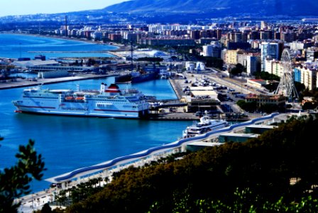 El melillero en el puerto de, M laga, Spain photo