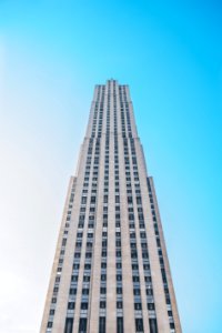 low-angle photo of gray concrete building photo