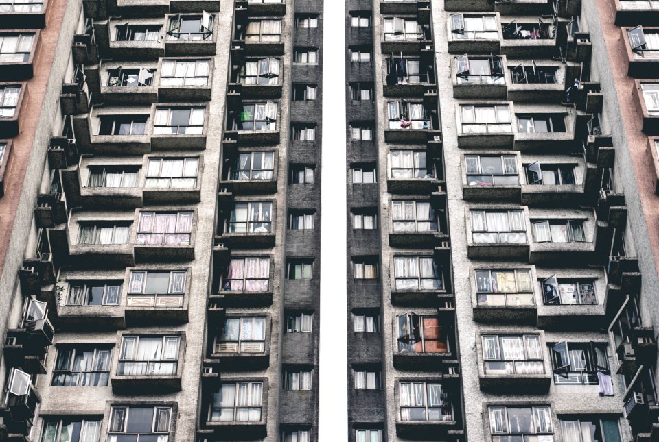 Hong kong, Mirror, Urban