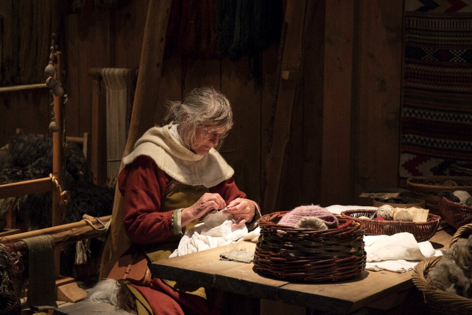 Norway medieval sewing