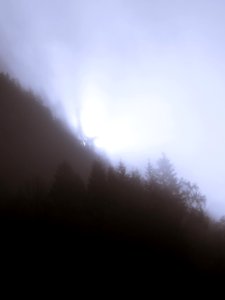 Blue, Fog, Mountain photo