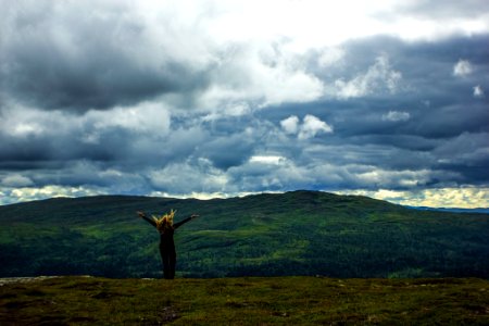 Exploring, Sky, Mountain