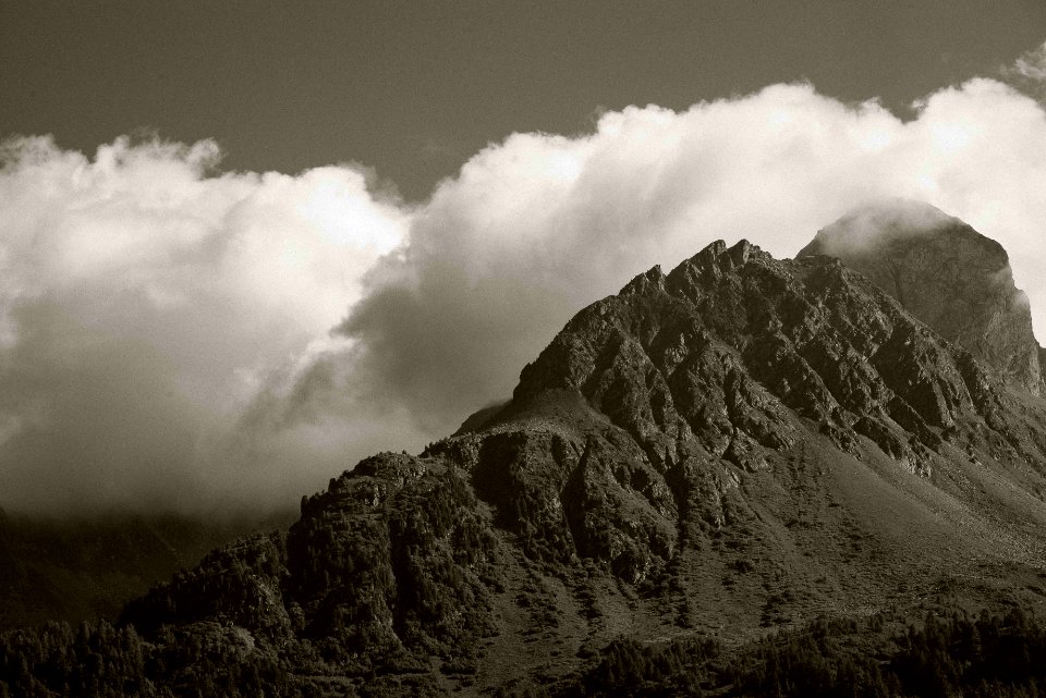 Maloja, Switzerl, Mountain