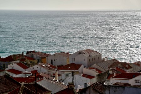 Nazar, Portugal, Sunset photo