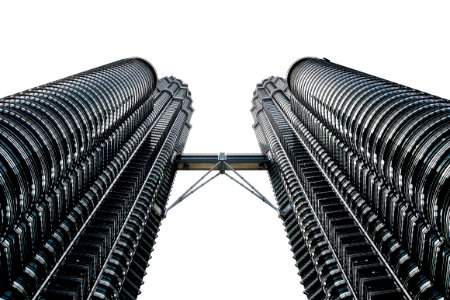 worms eyeview photography of Petronas Tower during daytime photo