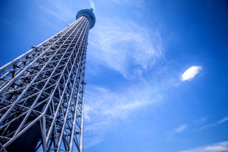 gray steel tower during daytime