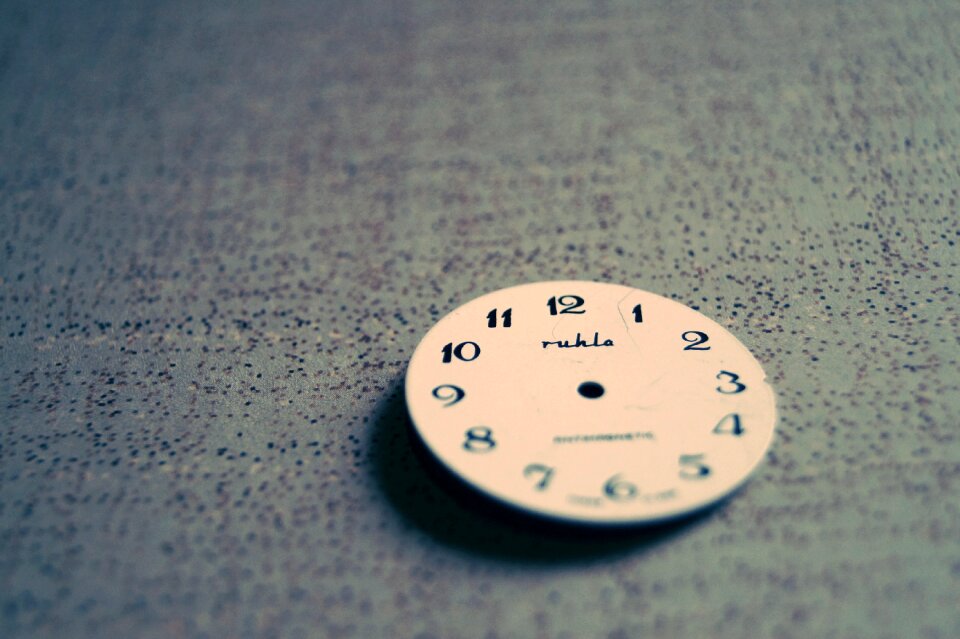 Clock face ten eleven