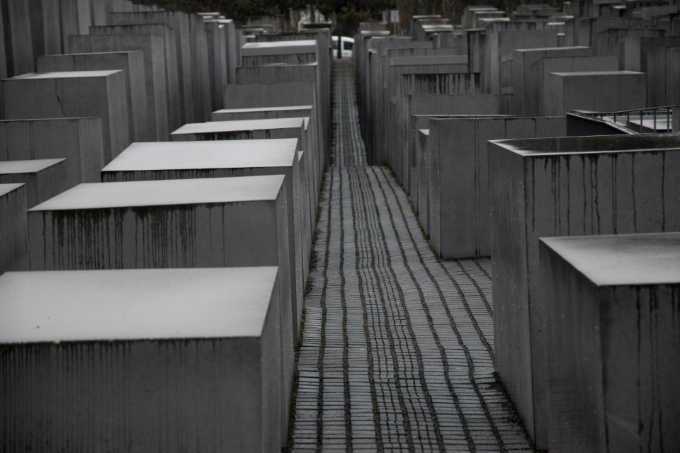 Memorial to the murdered jews of europe, Berlin, Germany