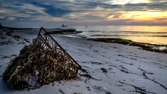 New point comfort lighthouse, Port haywood, United states photo