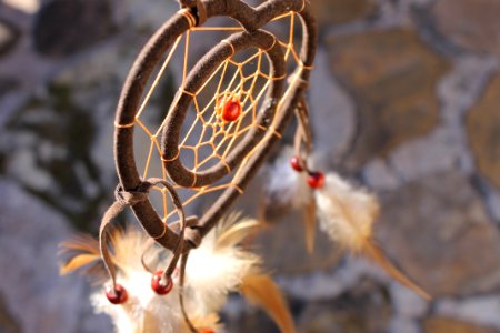 String, Woven, Feathers