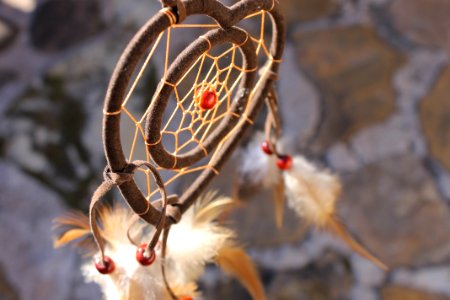 String, Woven, Feathers photo