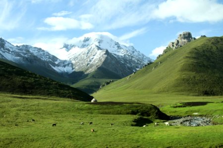 Xinjiang, China, Hills photo