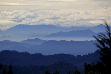 Puncak, Indonesia, Mountain ridge