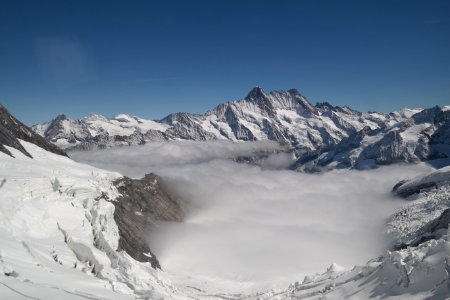 Jungfraujoch, Fieschertal, Switzerl photo