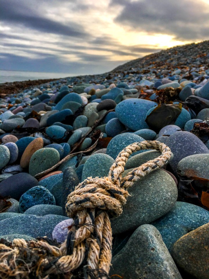 Point of ayre lighthouse, Isle of man, Knot