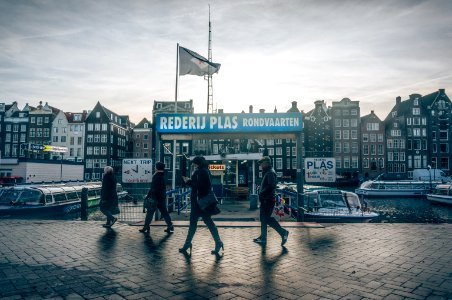Amsterdam, Netherl, Damrak photo