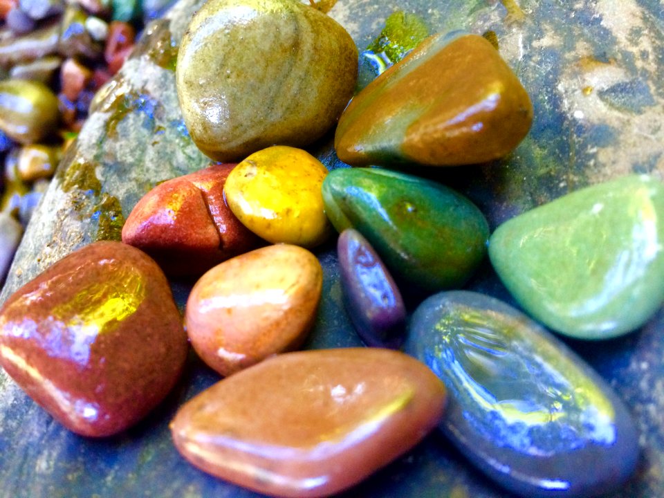Explore, Color, Pebbles