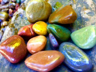 Explore, Color, Pebbles