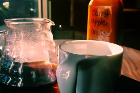 Table, Pot, Juice