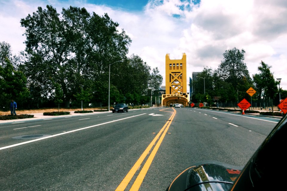 Sacramento, Tower bridge, United states photo