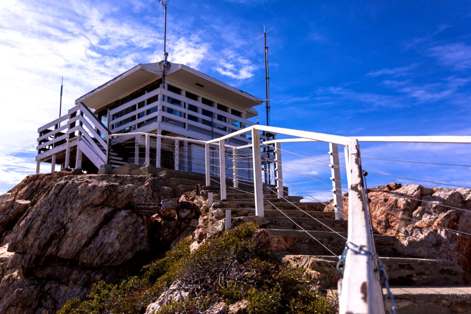 Stairs, Lookout, Building