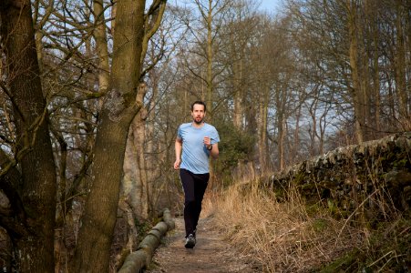 Running, Woodl, Outdoors