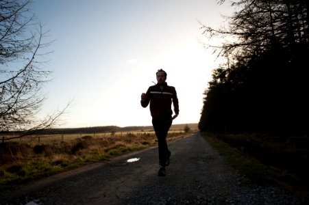 Runner, Man, Yorkshire photo