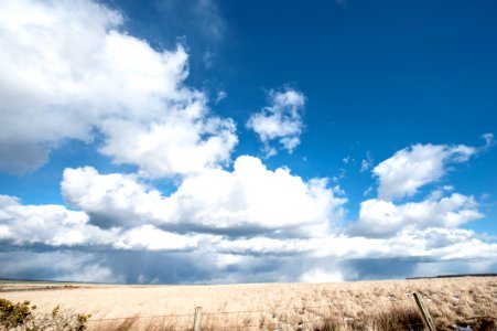 Blue sky, Yorkshire, Countryside
