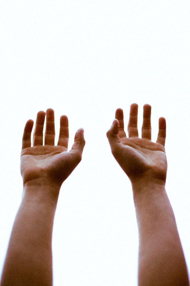 Sky, Reaching, Arms