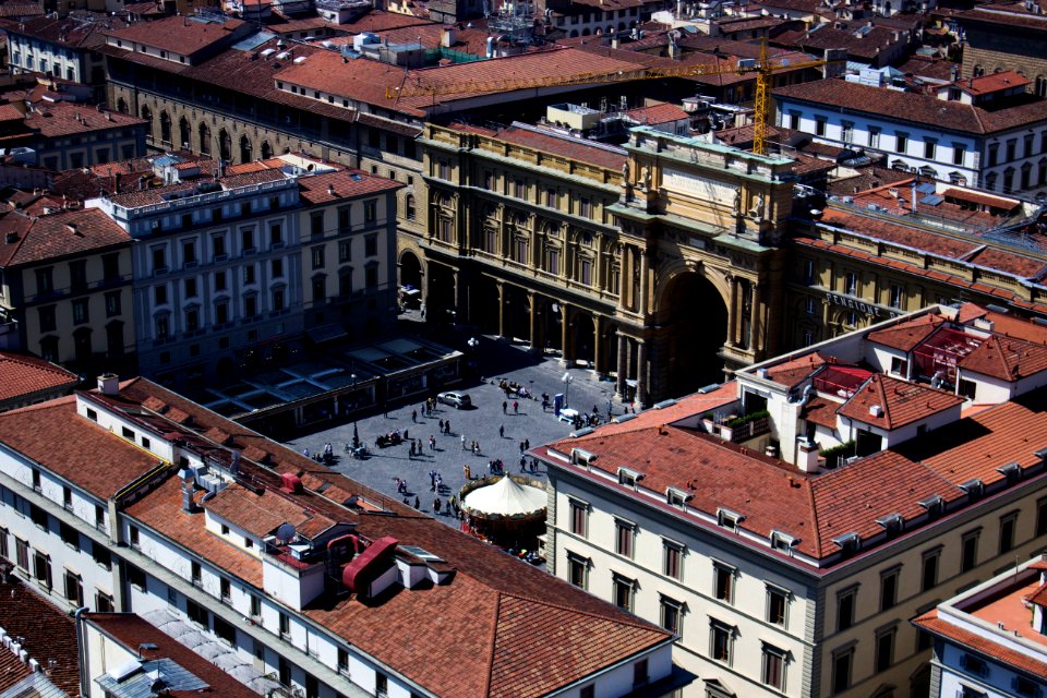 Firenze, Italy, Piazza della repubblica