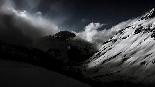 Valdisre, France, Snow