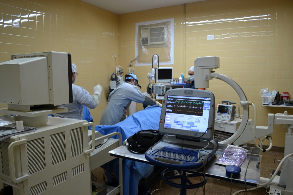 Surgery hospital operations room