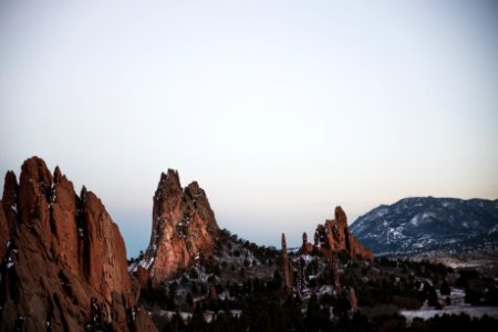 Garden of the gods road, Colorado springs, United states photo