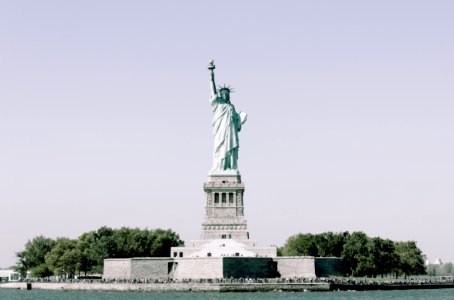 New york, Statue of liberty national monument, United states photo