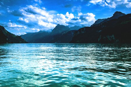 Landscape nature lakeside