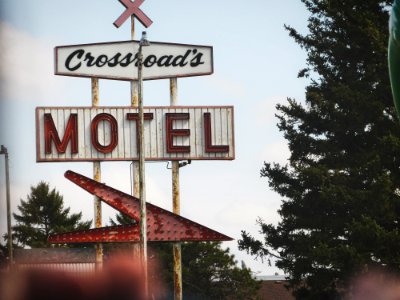 Travel, Signage, Motel