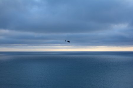 Sky, Sea, Helicopter