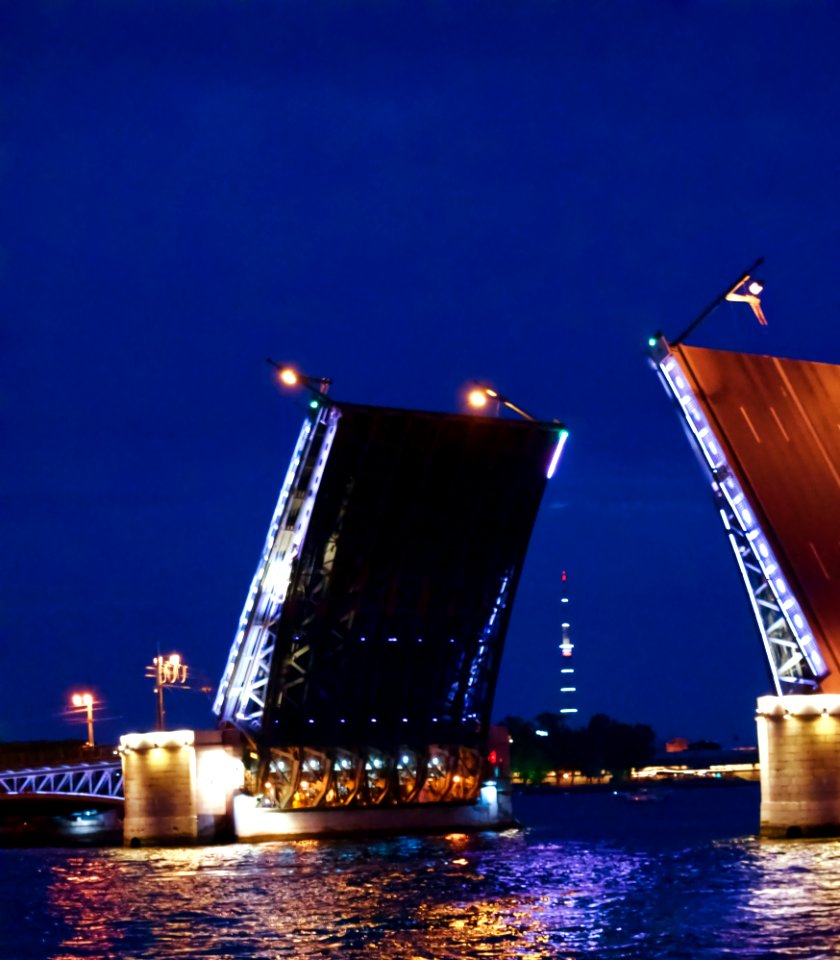 Dvortsovyy most, Sanktpeterburg, Russia